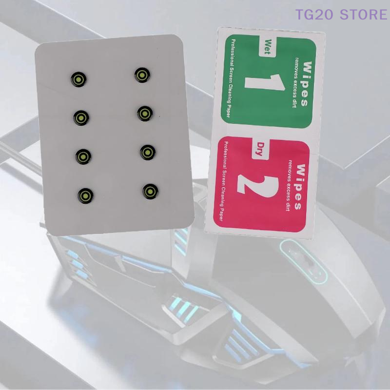 Gaming Accessories Bundle - 8 adet/paket DIY evrensel fare cam