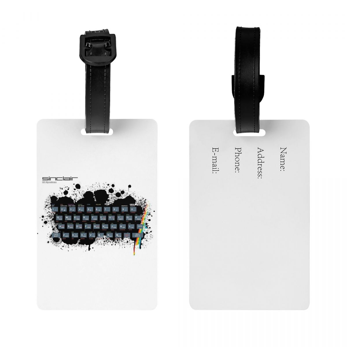 Gaming Accessories Name - Retro Oyun Sanatı ZX Spectrum Bagaj