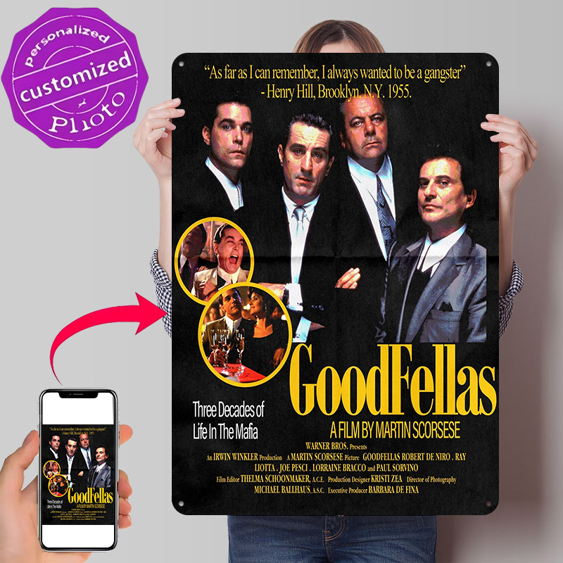 Gaming Accessories Men - GoodFellas Film Kişiselleştirilmiş 3D Dokulu Metal