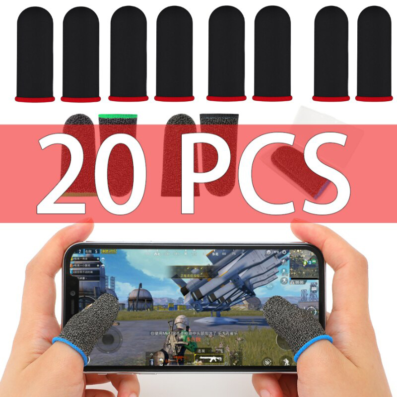 Gaming Accessories For Mobile - 20/40 adet parmak kılıfı PUBG mobil