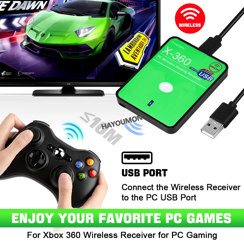 XBOX 360 PC Adaptörü için Yeni - Gaming Controllers Xbox Accessories incelemesi ve fiyatı