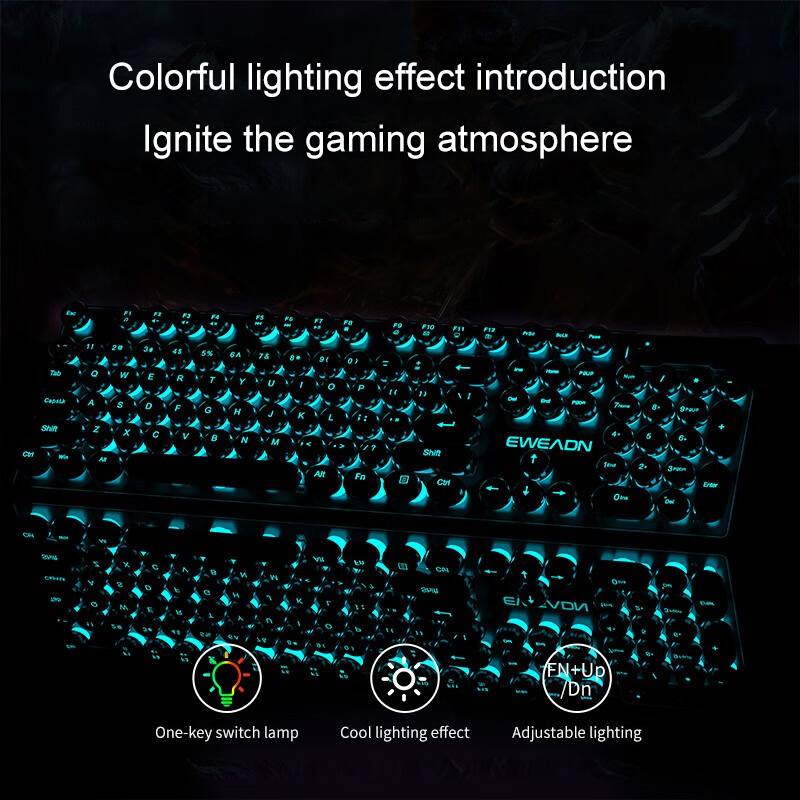 EWEADN Daktilo Oyun Klavyesi,  - Gaming Accessories Keyboards incelemesi ve fiyatı