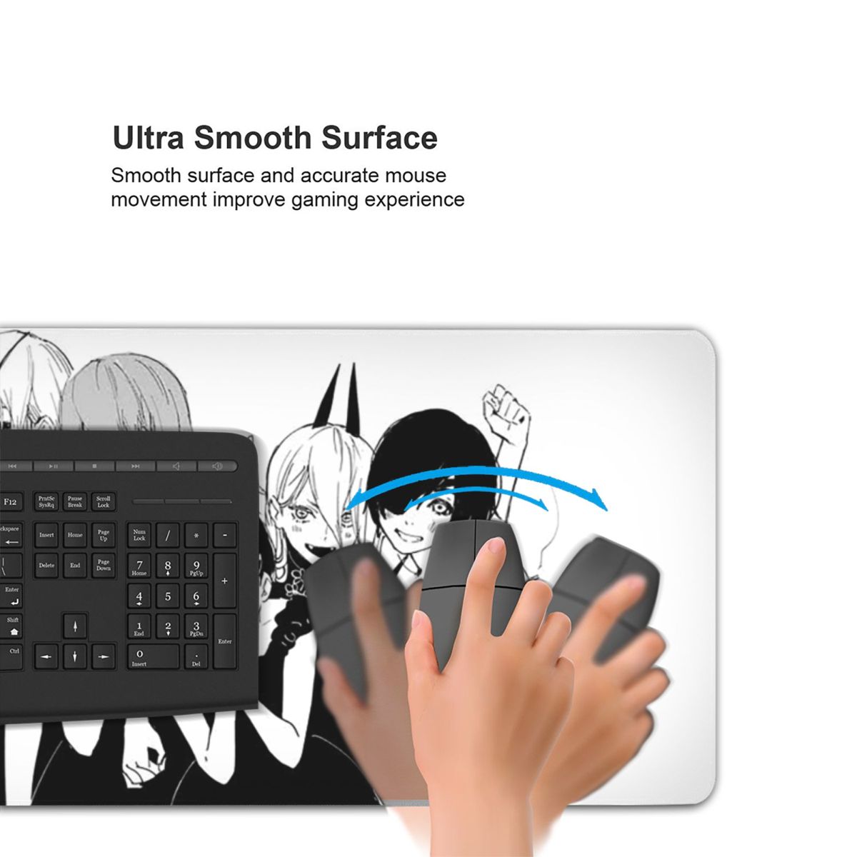 Anime Chainsaw Man Büyük Mouse - Gaming Accessories Men incelemesi ve fiyatı