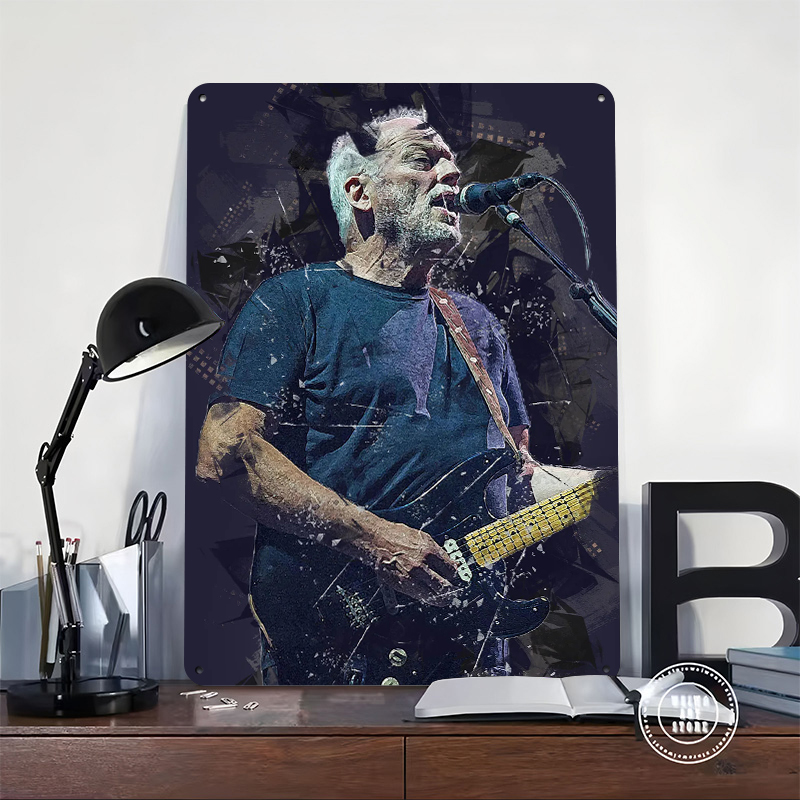 David Gilmour Metal Poster Öze - Gaming Accessories Men incelemesi ve fiyatı