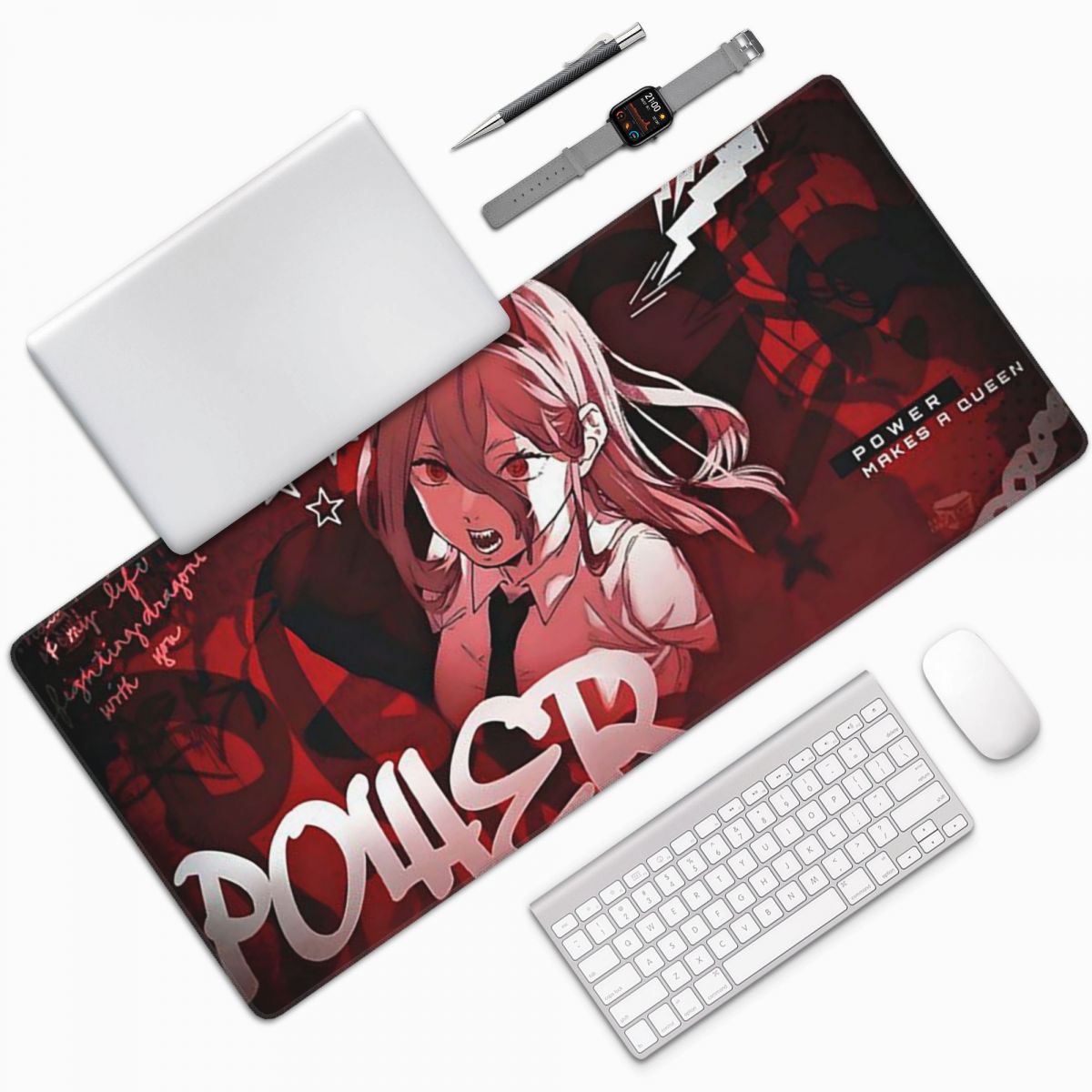 Anime Chainsaw Man Büyük Mouse - Gaming Accessories Men incelemesi ve fiyatı