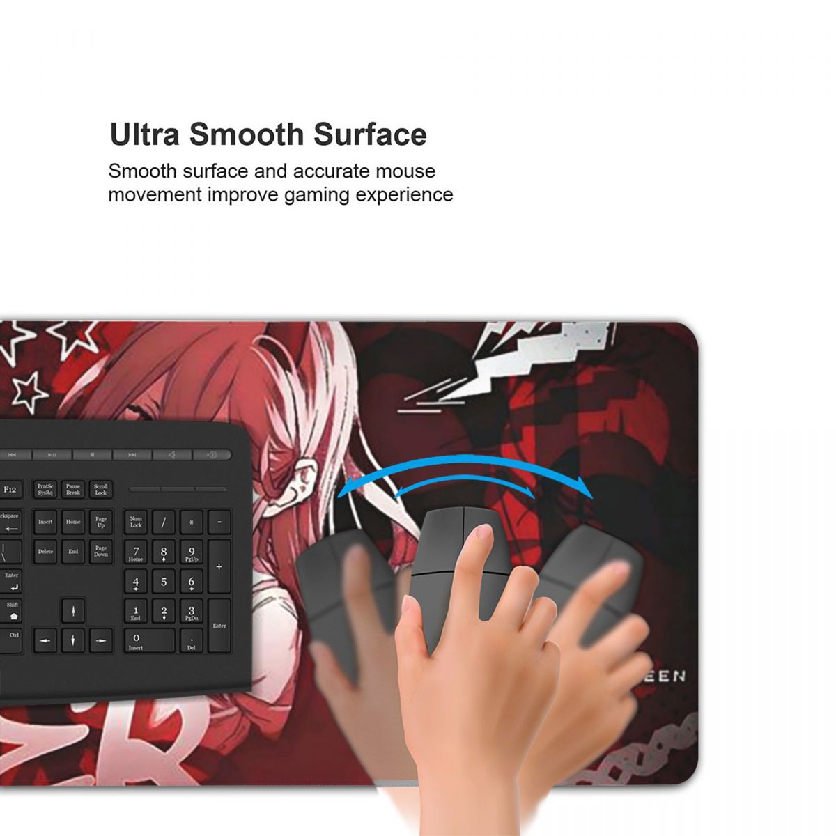 Anime Chainsaw Man Büyük Mouse - Gaming Accessories Men incelemesi ve fiyatı