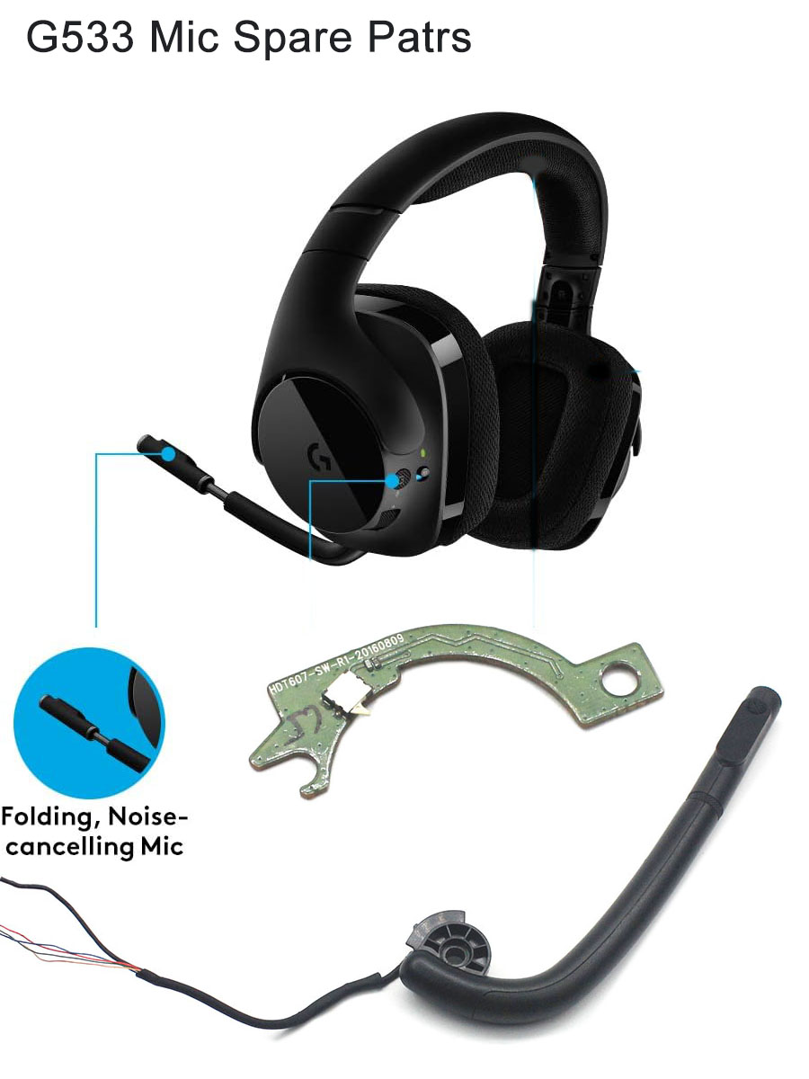 Logitech G533 Oyun Kulaklıklar - Gaming Accessories Logitech incelemesi ve fiyatı